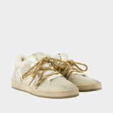 Sneakers Ballstar - Golden Goose Deluxe Brand - Cuir - Beige