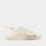 Sneakers Hi Star - Golden Goose Deluxe Brand - Cuir - Blanc