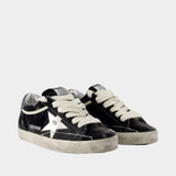 Sneakers Super Star - Golden Goose Deluxe Brand - Synthétique - Gris Foncé
