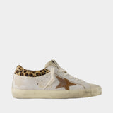 Sneakers Super Star - Golden Goose Deluxe Brand - Cuir - Beige