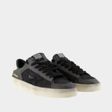 Sneakers Stardan - Golden Goose Deluxe Brand - Cuir - Gris Foncé