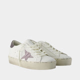 Sneakers Hi Star - Golden Goose Deluxe Brand - Cuir - Blanc