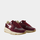 Sneakers Running - Golden Goose Deluxe Brand - Synthétique - Bordeaux
