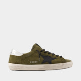 Sneakers Super Star - Golden Goose Deluxe Brand - Cuir - Kaki