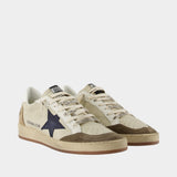 Sneakers Ballstar - Golden Goose Deluxe Brand - Cuir - Beige