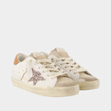 Sneakers Super Star - Golden Goose Deluxe Brand - Cuir - Blanc
