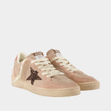 Sneakers Ballstar - Golden Goose Deluxe Brand - Cuir - Rose