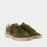 Sneakers Ballstar - Golden Goose Deluxe Brand - Cuir - Vert