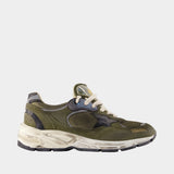 Sneakers Running Dad - Golden Goose Deluxe Brand - Cuir - Kaki
