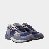 Sneakers Running Dad - Golden Goose Deluxe Brand - Résille - Bleu