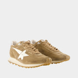 Sneakers Running Marathon - Golden Goose Deluxe Brand - Cuir - Marron