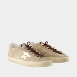 Sneakers Super Star - Golden Goose Deluxe Brand - Cuir - Beige