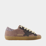 Sneakers Super Star - Golden Goose Deluxe Brand - Cuir - Violet