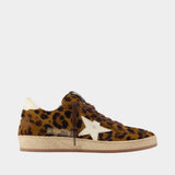 Sneakers Ball Star - Golden Goose Deluxe Brand - Cuir - Marron