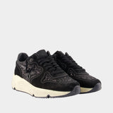 Sneakers Running - Golden Goose Deluxe Brand - Cuir - Noir