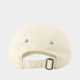 Casquette Journey - Golden Goose Deluxe Brand - Coton - Ivoire