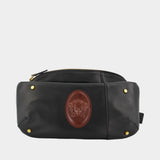 Sac Banane Small Bum - Versace - Cuir - Noir
