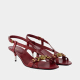 Escarpins T.50 - Versace - Cuir - Rouge