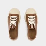 Sneakers Laced Up - Marni - Cuir - Marron