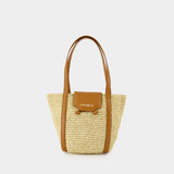Cabas Small - Marni - Raphia - Neutre