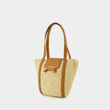 Cabas Small - Marni - Raphia - Neutre