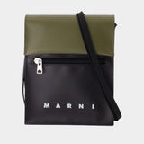 Sac À Bandoulière Tribeca - Marni - Synthétique - Noir