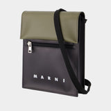 Sac À Bandoulière Tribeca - Marni - Synthétique - Noir