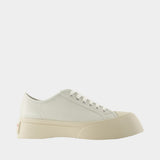 Sneakers - Marni - Cuir - Blanc