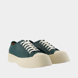 Sneakers - Marni - Cuir - Vert