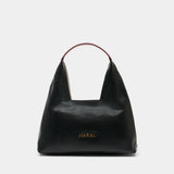 Sac Porté Épaule Top Handle Mini - Marni - Cuir - Noir
