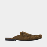 Sabots - Marni - Cuir - Marron