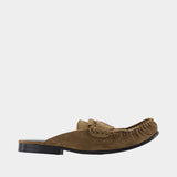 Sabots - Marni - Cuir - Marron