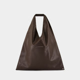 Sac Classique Japanese - MM6 Maison Margiela - Polyester - Marron