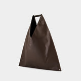 Sac Classique Japanese - MM6 Maison Margiela - Polyester - Marron