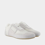 Sneakers - MM6 Maison Margiela - Cuir - Blanc