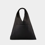 Sac À Main Classique Japanese - MM6 Maison Margiela - Cuir - Noir