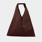 Sac À Main Classique Japanese - MM6 Maison Margiela - Cuir - Bordeaux