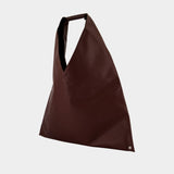 Sac À Main Classique Japanese - MM6 Maison Margiela - Cuir - Bordeaux
