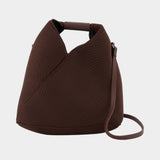 Sac À Bandoulière Japanese - MM6 Maison Margiela - Synthétique - Marron