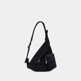 Sac À Bandoulière Japanese Sling - MM6 Maison Margiela - Nylon - Noir