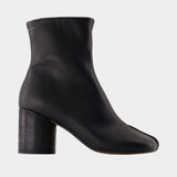 Bottines - MM6 Maison Margiela - Cuir - Noir