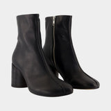 Bottines - MM6 Maison Margiela - Cuir - Noir