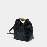 Sac À Bandoulière Japanese Small - MM6 Maison Margiela - Cuir - Noir