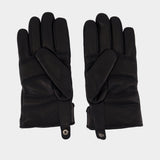 Gants - MM6 Maison Margiela - Cuir - Noir