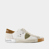 Sneakers Prsx Low - Philippe Model - Cuir - Blanc
