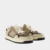 Sneakers La Grande Low - Philippe Model - Cuir - Marron