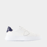 Sneakers Temple Low - Philippe Model - Cuir - Blanc