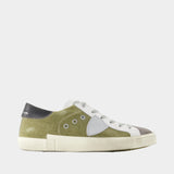 Sneakers Prsx Low - Philippe Model - Toile - Vert