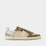 Sneakers Pgal Low Woman - Philippe Model - Cuir - Beige