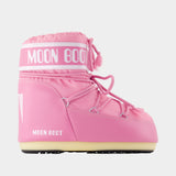Bottines Icon Low - Moon Boot - Synthétique - Rose